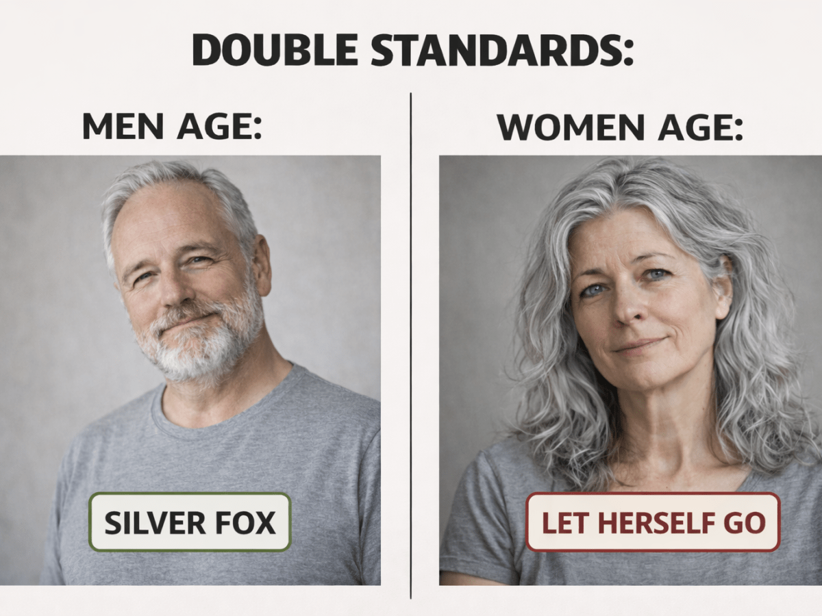 Male versus Female Ageing -The Double&nbsp;Standards.