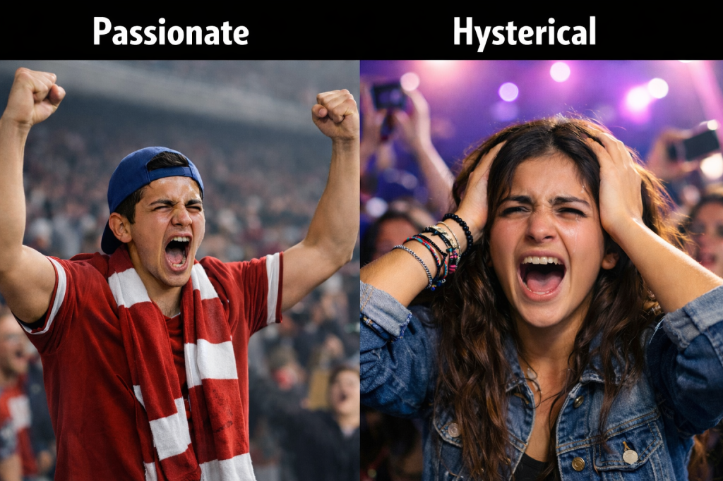 Men are called passionate       Women are called&nbsp;emotional